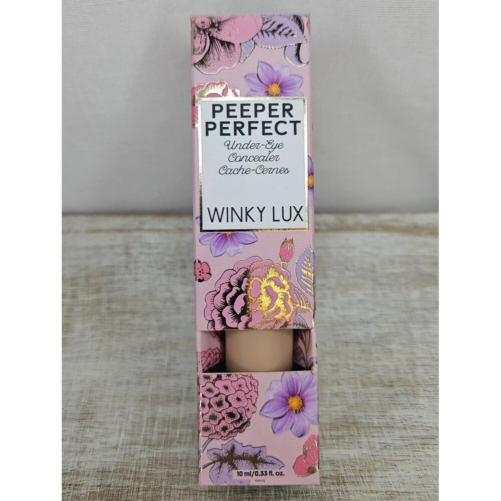 Winky Lux Peeper Perfect Under Eye Concealer Light Medium Full Coverage NIB